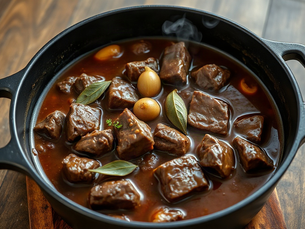 Как потушить говядину с подливкой: мягкое мясо за час