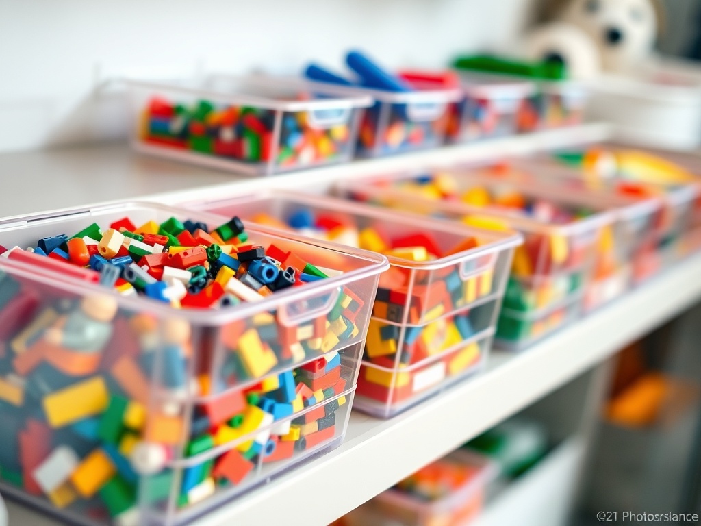 Мелкие детали Lego и конструкторов: как хранить без потерь