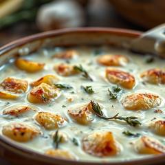 Гратен картофельный с чесноком и тимьяном: французский рецепт
