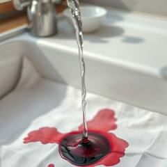 Горячая или холодная вода для пятна ручки: правило первого шага