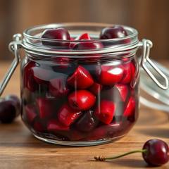 Компот из вишни и смородины: купажный вариант
