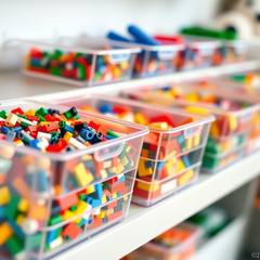 Мелкие детали Lego и конструкторов: как хранить без потерь