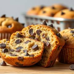 Маффины с шоколадными каплями: как не дать каплям упасть на дно