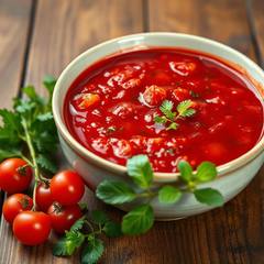 Постный борщ без мяса с сохранением цвета свёклы