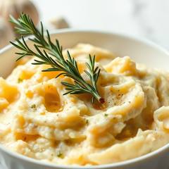 Пюре с чесноком и оливковым маслом: итальянский вариант