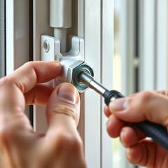 Регулировка фурнитуры пластиковых окон: прижим и провис