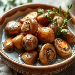 Шампиньоны маринованные с паприкой и маслом: итальянский стиль