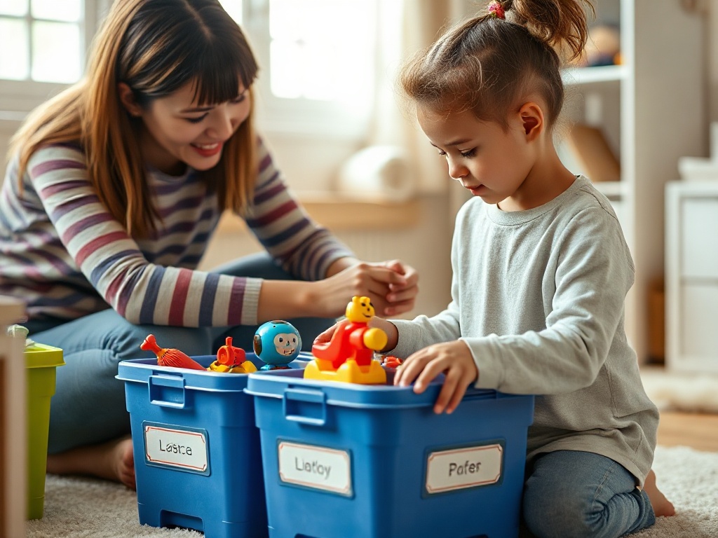 Уборка с детьми: как привлечь ребёнка 4-7 лет к домашнему порядку