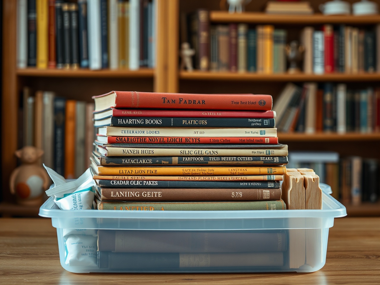 Как убрать книги с дачи на зиму: защита от сырости и моли