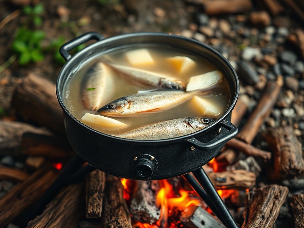 Уха из речной рыбы: двойная закладка — зачем и как